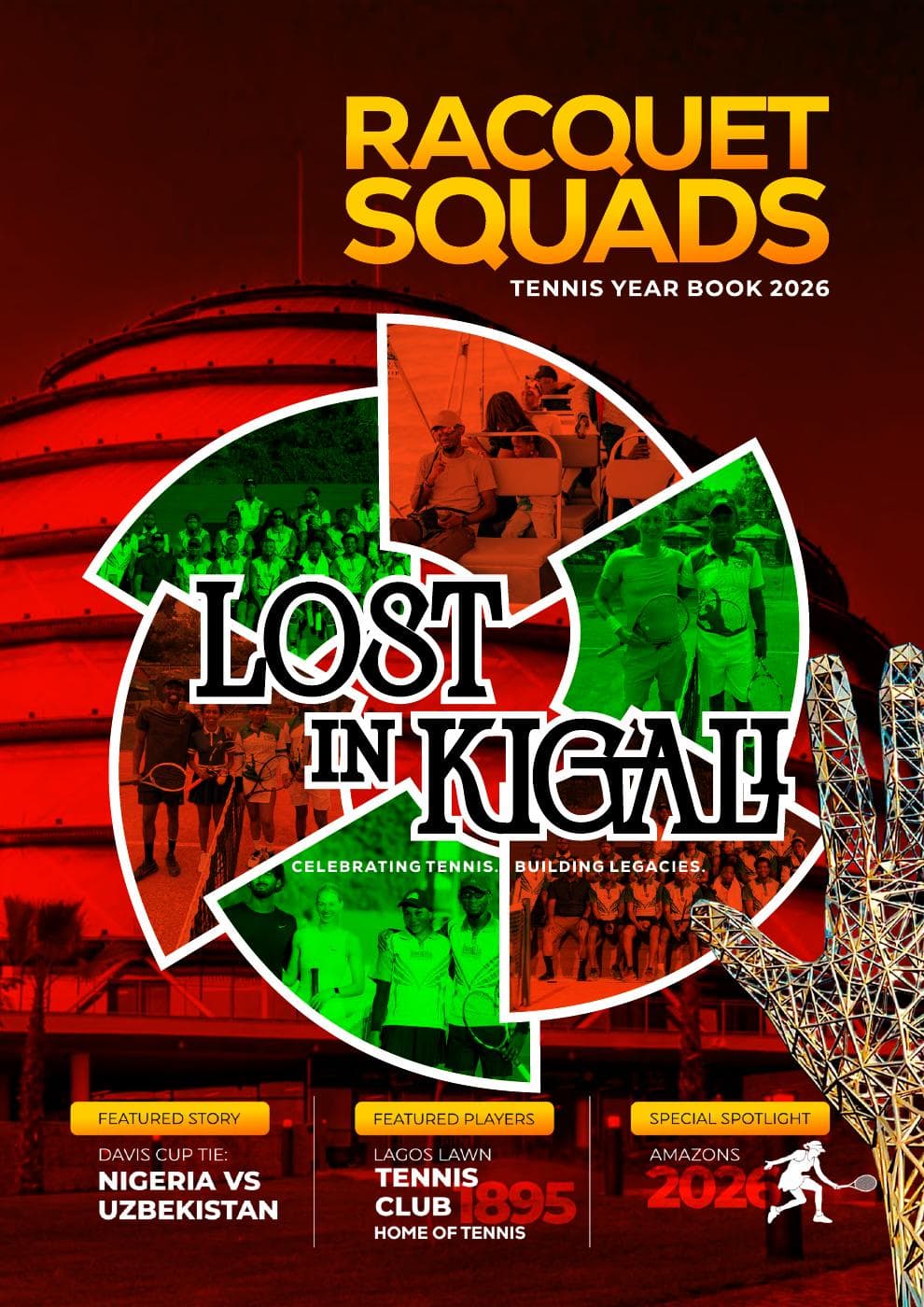 RacquetSquads Tennis Year Book cover
